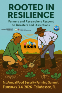 Food systems resilience summit flyer