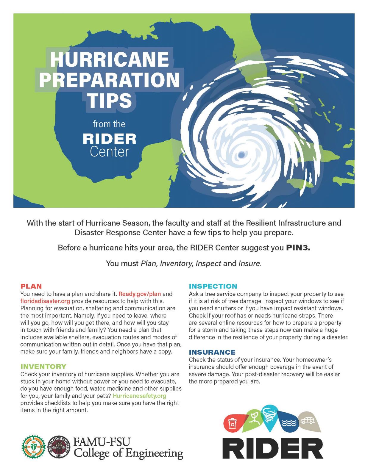 Hurricane Preparation Tips Resilient Infrastructure & Disaster