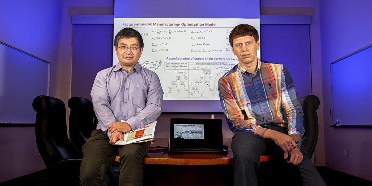 Prof. Wang and Dulebenets